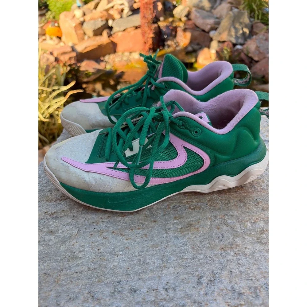 Nike Giannis Immortality 3 Green Pink Basketball Shoes DZ7533-300‎ Mens 8.5